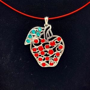 Vintage willabee and ward silver plated pendant